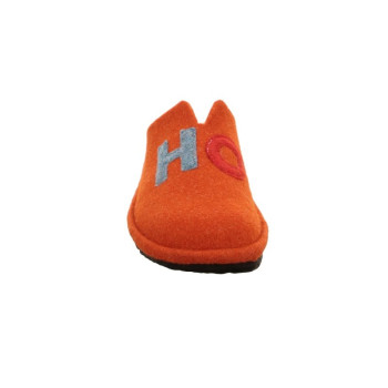 Mule en feutre orange classique grande taille femme Westland
