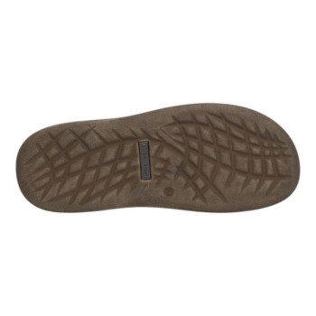 sandale nubuck marron 2 velcros grande taille homme Josef Seibel