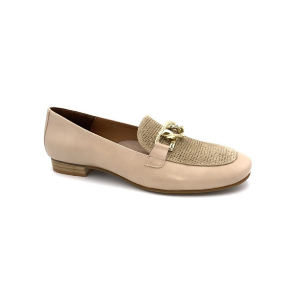mocassin boucle maille sucre