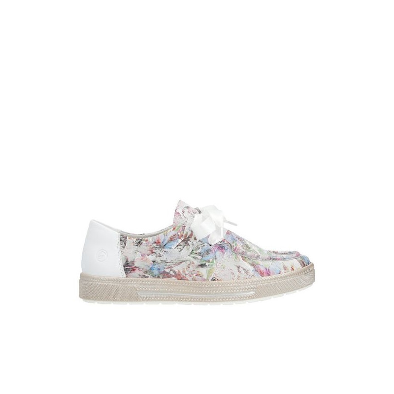 Basket basse mode fleurie|Grande taille femme|Remonte