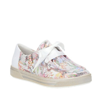 Basket basse mode fleurie|Grande taille femme|Remonte