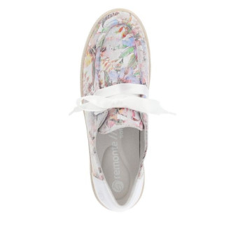 Basket basse mode fleurie|Grande taille femme|Remonte
