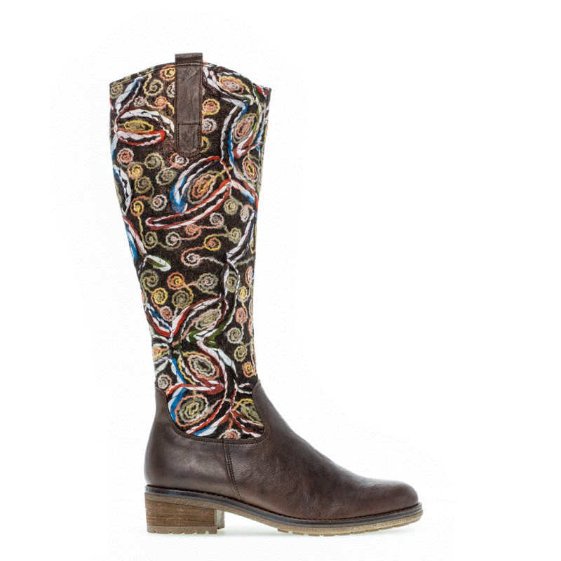 botte broderie mollet m