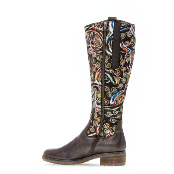 botte broderie mollet m