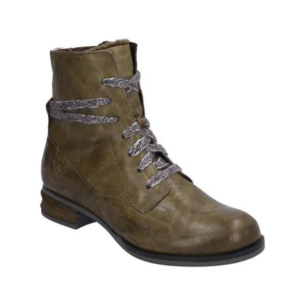 boots à lacets avec zip sanja 18