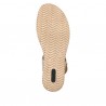 sandale réglable compensée d6455