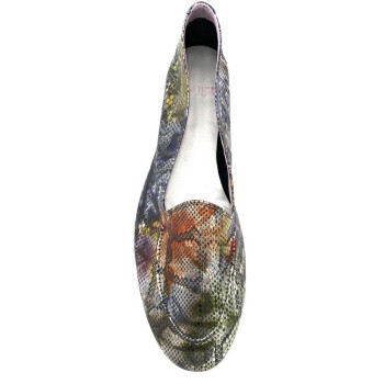 Mocassin nubuck multicolor en grande taille femme de la marque Folie's