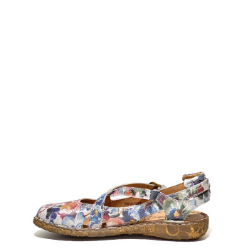 ballerine sport arrière ouvert multicolore grande taille femme Josef Seibel